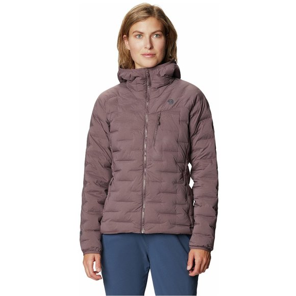 Women's Super/DS Stretchdown Hooded Jacket - Picture 1 of 10